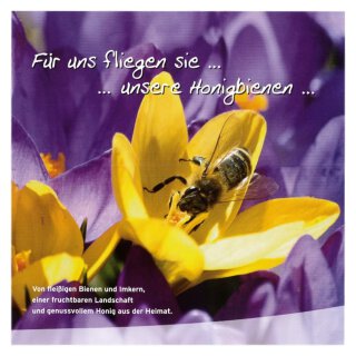 Prospekt Für uns fliegen Sie...unsere Honigbienen