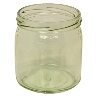 500g Wabendekor Glas verpackt zu 12 Stk ohne Deckel