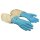 Naturlatexhandschuhe blau 7