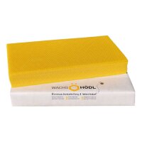 Rückstandsfreie Mittelwände gem. VO (EU) 2018/848 Dadant Blatt Halbzarge 116 mm x 410 mm