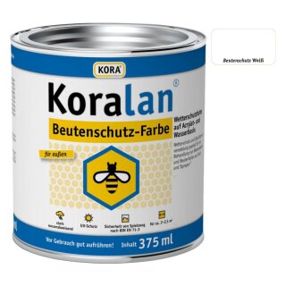 Koralan Beutenschutz-Farbe 375 ml Weiß