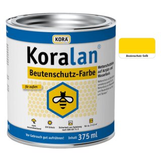 Koralan Beutenschutz-Farbe 375 ml Gelb