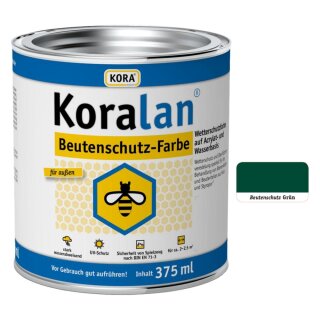 Koralan Beutenschutz-Farbe 375 ml Grün