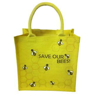 Tragetasche "Save our Bees" Jute