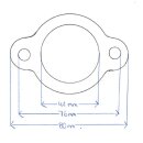 Quetschhahndichtung Kunstst. 80 mm