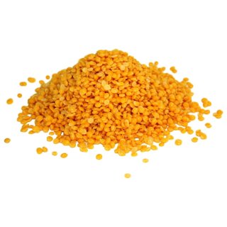 Bienenwachspastillen 20 kg Pkgweise gelborange