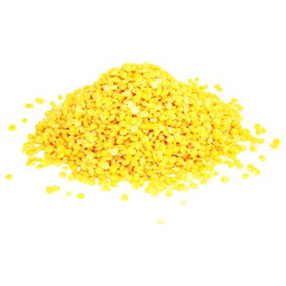 Bienenwachspastillen 20 kg Pkgweise gelb