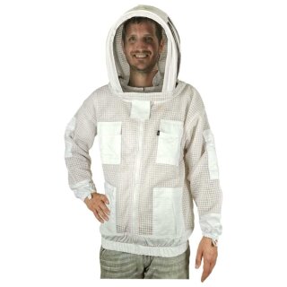Imkerjacke aus Netzgewebe mit Haube M