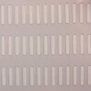 Absperrgitter Kunststoff transparent 495 x 500 mm...