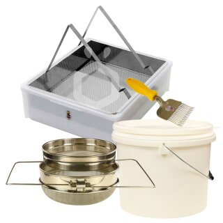 F Fityle Honigschleuder Griff - Edelstahl Kurbelstange Für DIY Imkerei