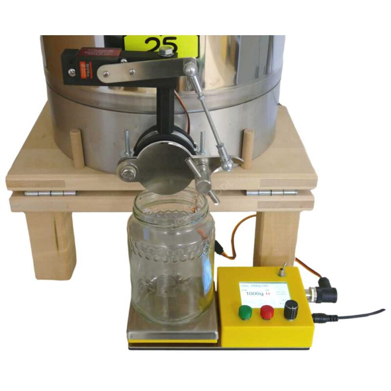 Honigabfüller halbautomatisch inkl. Servomechanik