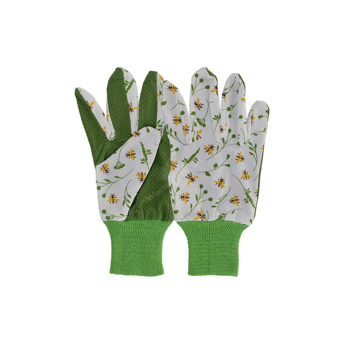 Gartenhandschuhe mit Bienenmuster