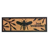 Fußmatte mit Bienenmuster