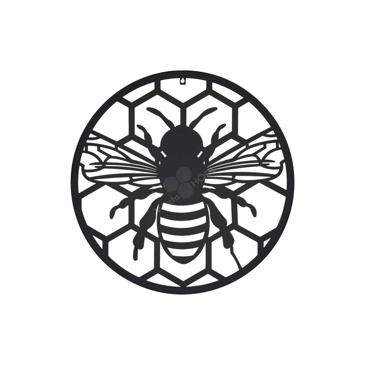 Wanddekoration Biene