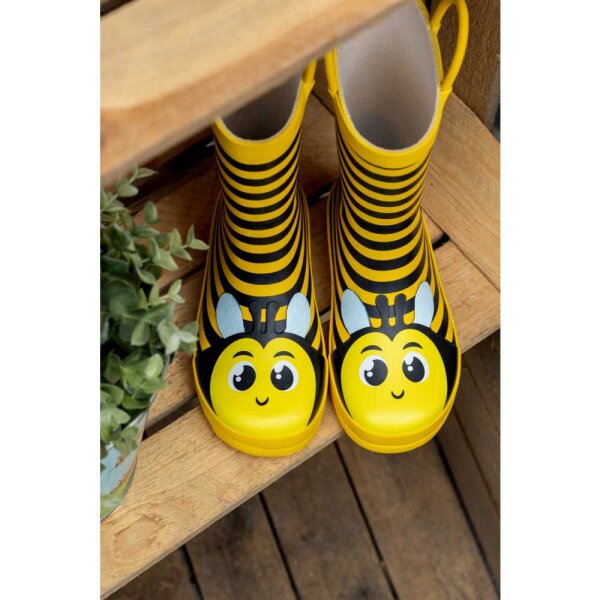Gummistiefel Biene für Kinder