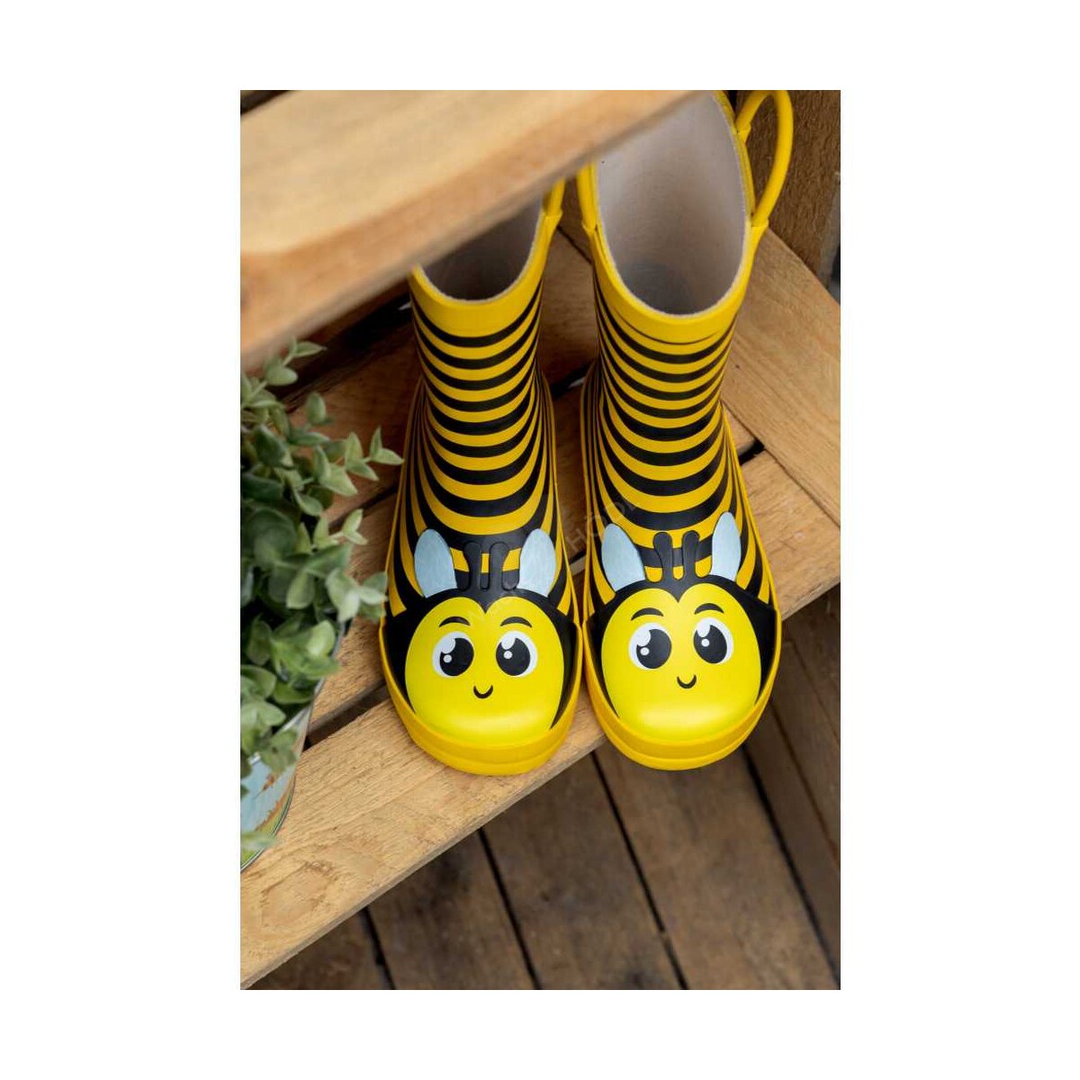 Gummistiefel Biene für Kinder 27-28