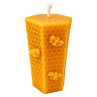 Stumpen mit Waben und Bienen Gießform